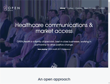 Tablet Screenshot of openhealth.co.uk